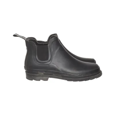 Bottines en caoutchouc (Noir) de Angulus