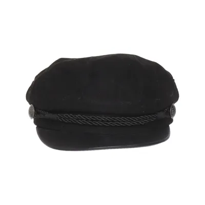 Skipper cap (Black) from H&M Cotton, Viscose, Wool