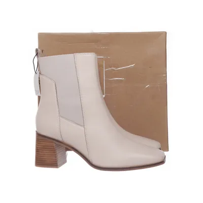 Stövletter (Beige) från Zign Skinn