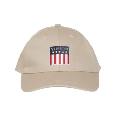 Baseballkasket (Beige) fra Vinson Bomuld