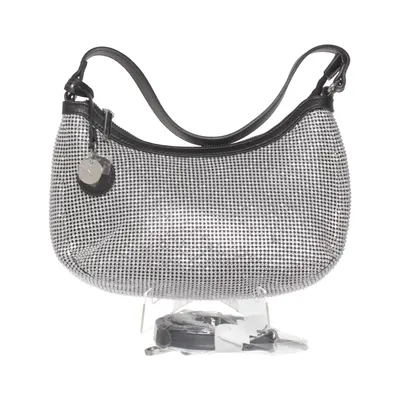 Shoulder-bag (Silver, Black) from Dune London Polyester, Polyurethane