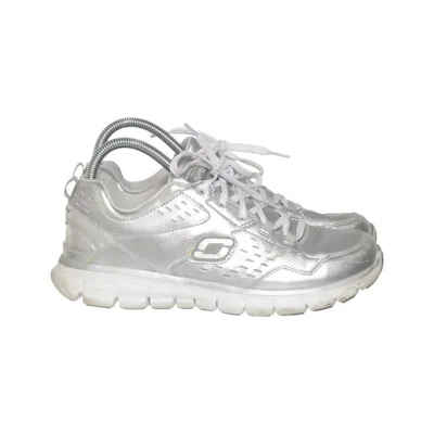 Sneakers (Silver) from Skechers Sport Leather