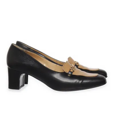 Pumps (Svart, Beige) från Pertti Palmroth