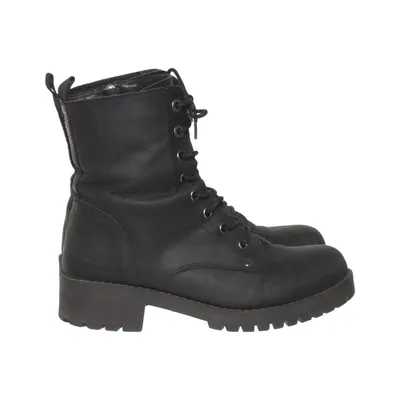 Laced boots (Black) from Roots
