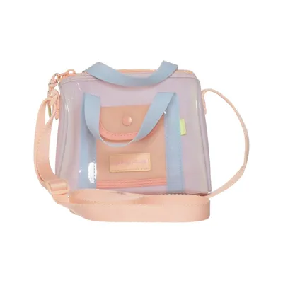 Schoudertas (Blauw, Roze, Meerkleurig) van Zara
