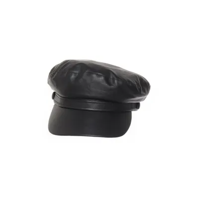 Newsboy cap (Svart) från Bershka Polyuretan