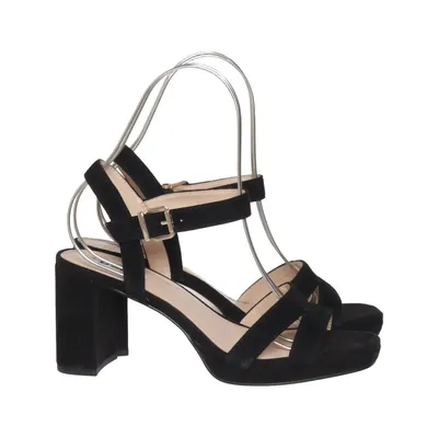 Sandales à talons hauts (Noir) de Dune London Cuir