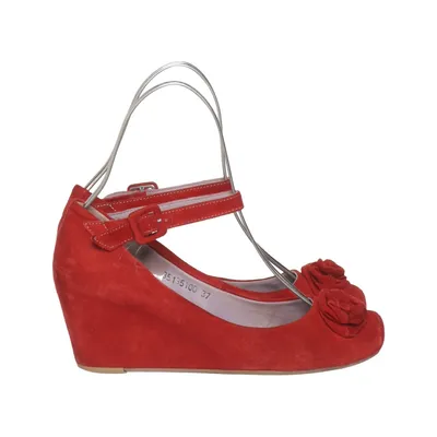 Chaussure compensées (Rouge) de Pakros