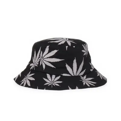 Buckethatt (Svart, Vit) Bomull, Polyester