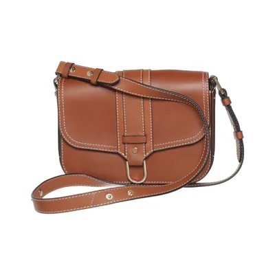 Shoulder-bag (Brown) from & Other Stories Cotton, Leather
