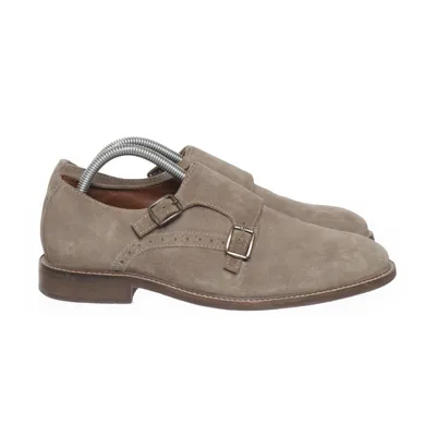 Gespschoenen (Grijs) van Dune London Leer