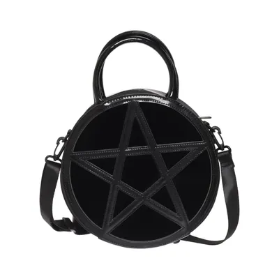 Axelremsväska (Pentagram) från Killstar Polyester