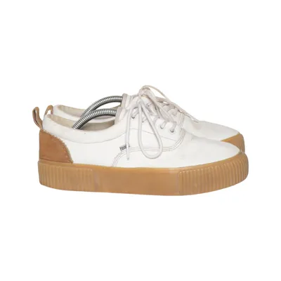 Sneakers (Hvid, Brun) fra Djinns Læder