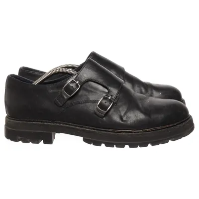 Gespschoenen (Zwart) van Vagabond Leer