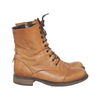 Bottes à lacets (Marron) de Duffy Cuir