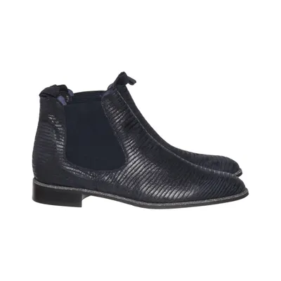 Chelsea boots (Blauw) van Pertini Leer