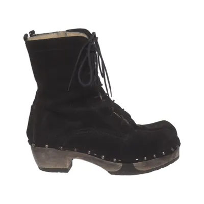 Bottes à talons (Noir) de SOFTCLOX Cuir