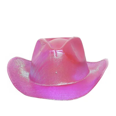 Cowboyhatt (Lila, Flerfärgad)