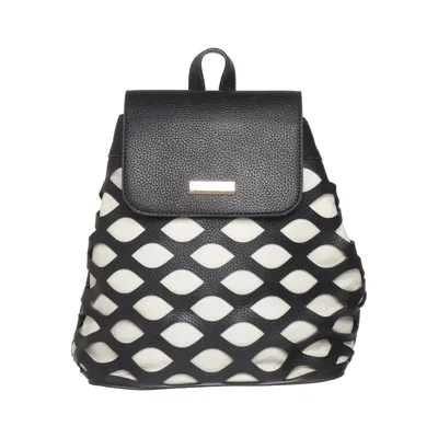 Backpack (Black, White) from Bessie