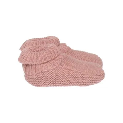 Baby booties (Pink) from Little Dutch Acrylic, Cotton