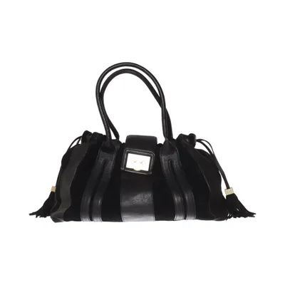 Handtas (Zwart) van Tommy Hilfiger Leer