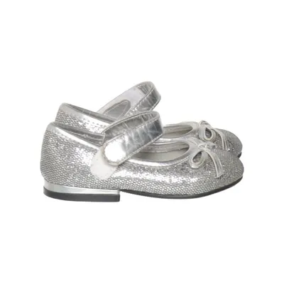 Ballet flats (Silver) from Kennedy Sko Leather