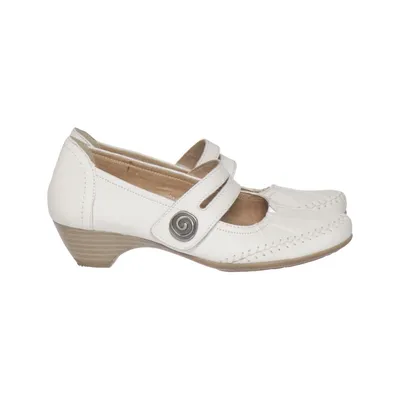 Mocassins (Blanc) de Medicus Cuir
