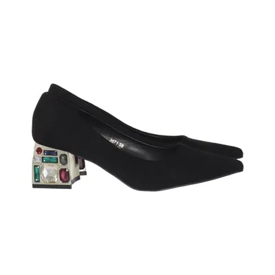 Escarpins (Noir, Multicolore) de Ideal Shoes