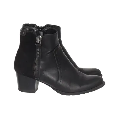 Heeled boots (Black) from DS Shoes by DinSko