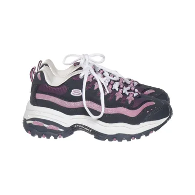 Trainingsschoenen (Lila, Blauw, Wit) van Skechers Sport Leer