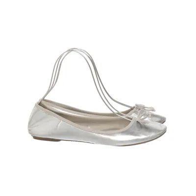 Ballet flats (Silver) Faux leather