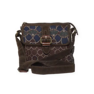 Axelremsväska (Brun, Flerfärgad) från Fossil