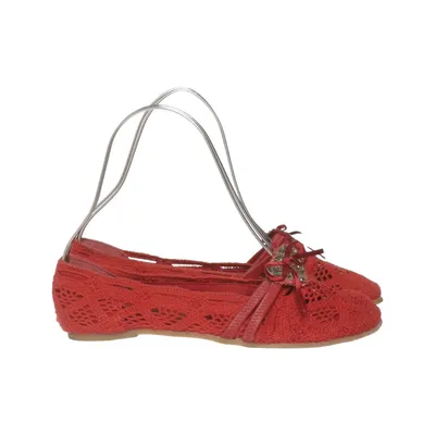Ballerina's (Rood) van Gino Ventori Leer