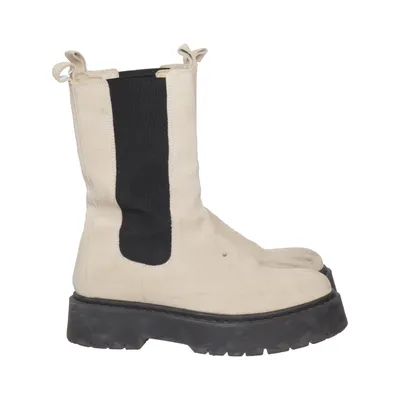 Chelsea boots (Beige, Sort) fra Bianco
