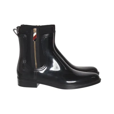 Bottes en caoutchouc (Noir) de Tommy Hilfiger Polyester