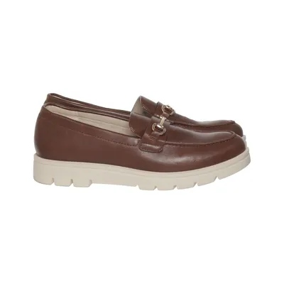 Loafers (Brown) from So All Polyurethane