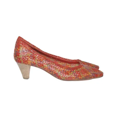 Pumps (Röd, Flerfärgad) från Heyraud Skinn