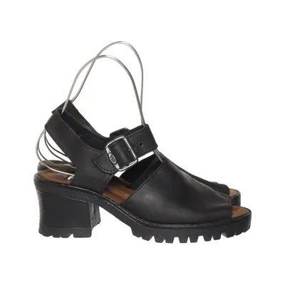 High heel sandals (Black) from Ten Points