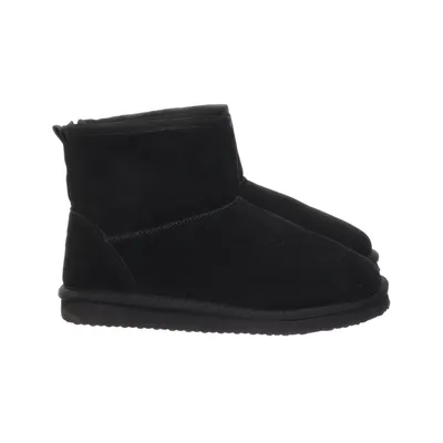 Ankle boots (Black) from Race Marine Faux suede