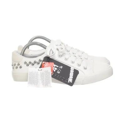 Canvas shoes (White) from New Yorker