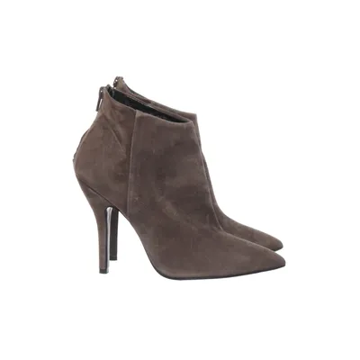 Heeled boots (Brown) from Riccardo Cartillone Leather