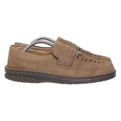 Loafers (Brown) from Liberty Leather