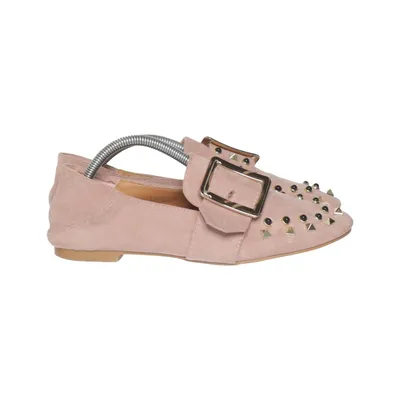 Mocassins (Rose) de Sergio Todzi Faux cuir, Suédine