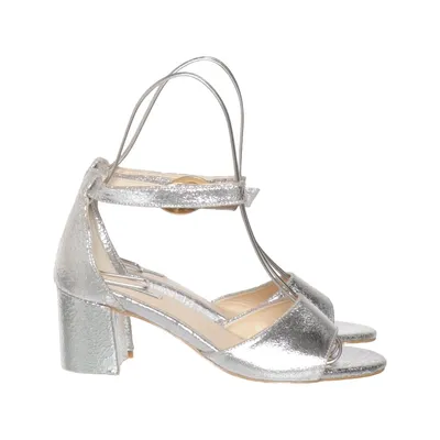 High heel sandals (Silver) from Fabienne Chapot