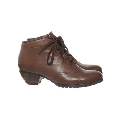 Heeled boots (Brown) from Vabeene Leather