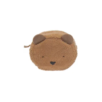 Ryggsäck (Brun) från Donsje Bomull, Skinn, Polyester