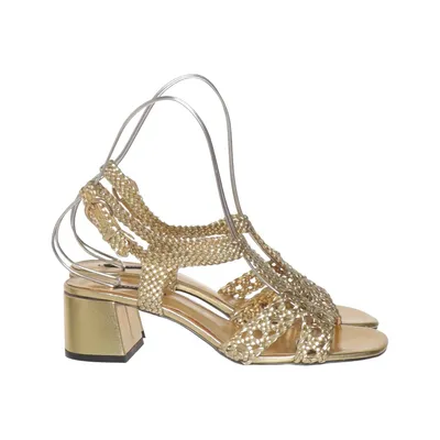 Sandaletter (Guldfärgad) från Zara Basic Collection