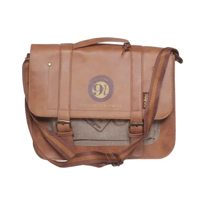 Sac à bandoulière (Marron) de Harry Potter Polyester, Polyuréthane