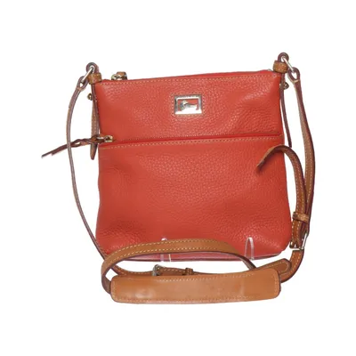 Umhängetasche (Rot, Braun) von Dooney & Bourke