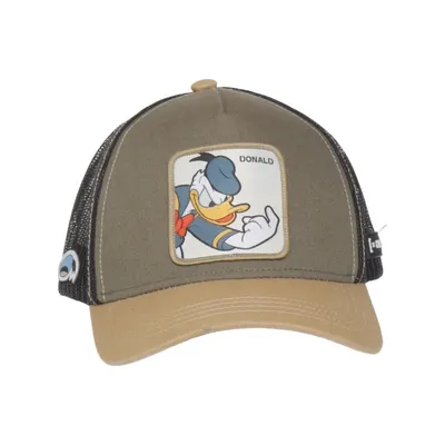 Trucker cap (Beige, Black, Multicolored) from Capslab Cotton, Polyester